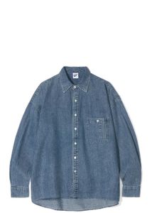 PARTIMENTO oversized stone washed denim