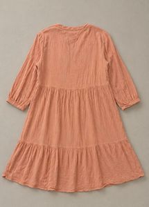 Boho Tiered Tassel Dress