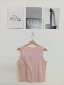 Light Pink Sleeveless Top