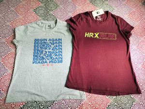Women HRX T-Shirts - Pack of 2🔥