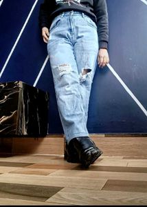 jeans &amp; short kurti combo