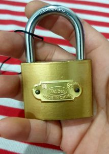 Brass Padlock with Keys