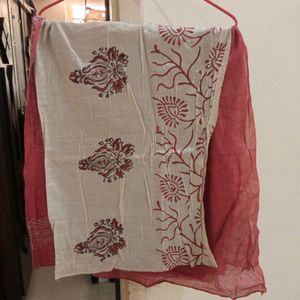 Heavy Embroidery Front Slit Kurta Set