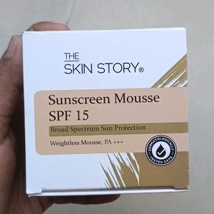 The Skin Story Sunscreen Mousse SPF 15