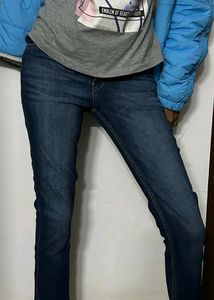 Skinny Blue Jeans