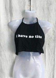 Graphic Crop Top