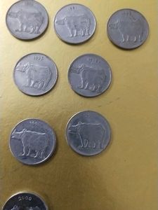 Rhino  Total 13coin Series 1988 Year To 2000yr Best For Historical Knowledge 🥳🥳🥳