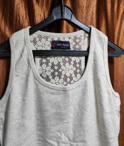 New Cloth Theory Off White Tank Top