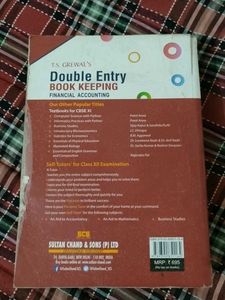T.S. Grewal Accounts (Class 11)