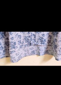 Avaasa Front Slit Flared Updown Kurti