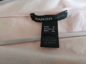 Mango Basics Lace Top - Size Small