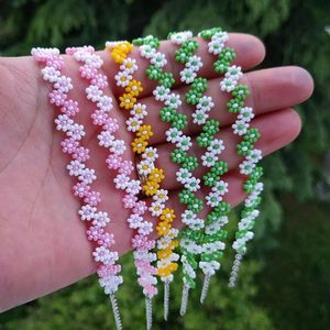 Beaded Flower Accessory set of 3