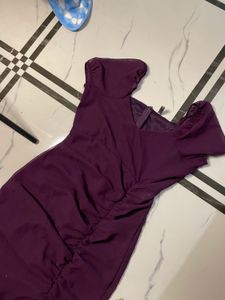 Price Drop AAYU Women Fit And Flare Purple Dress