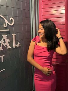 pink bodycon dress