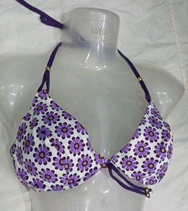Cute Floral Print Bikini Top 💚