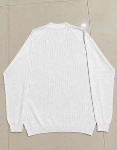 TommyHilfiger Classic White Mock Neck Sweater