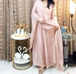 Elegant Pink Kurta Set with Dupatta