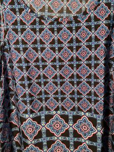 Summer Geometric Print Sleeveless Top