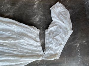 White soft Dress