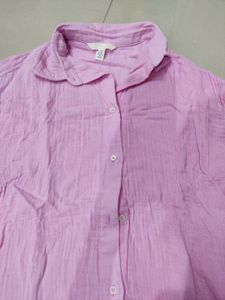 Color Block Relaxed Fit Shirt