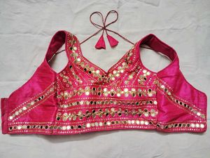 Stunning Mirror Work Blouse