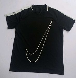 Nike T-Shirt with Large Swoosh Logo
