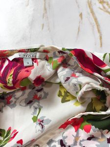 Floral Print Romper