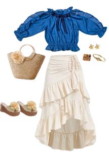 Off-Shoulder Ruffle Top