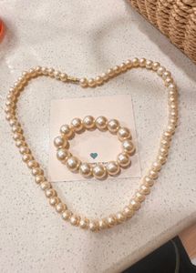 Pearl Jewellery 3 Pc Set (Big Size )