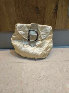 Chic Gold Clutch Bag