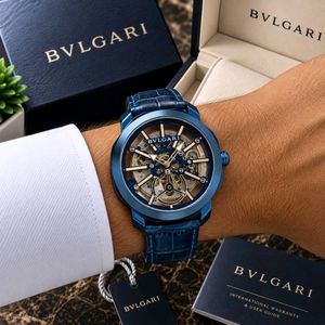 BVLGARI OCTO – SKELETON BLUE LUXURY WITH BOLD ITAL