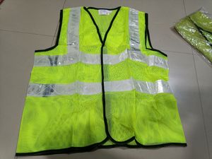 Fluorescent Green Safety Jacket
