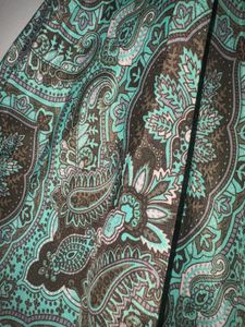 Boho Paisley Print Maxi Dress