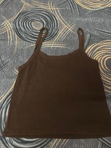 Brown Camisole Tank Top