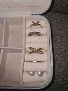 Gold Chic Ring Set of 5
