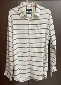 UCB Men’s Striped Long Sleeve Casual Shirt