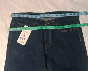 Classic Dark Wash Denim Jeans