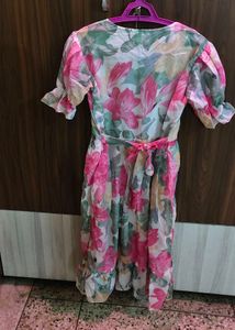 Floral Print Midi Dress