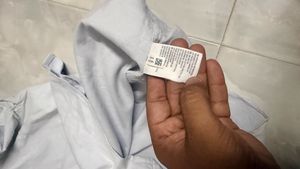 Men's Light Blue Casual Shirt