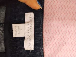 Dark Wash y2k Capris