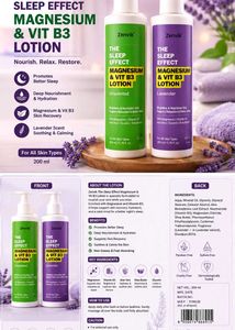 Zenvik Sleep Effect Magnesium & Vit B3 Lotion