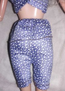 Top and pant Barbie doll dress handmade