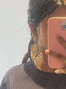 Designer Pearl Drop Earrings