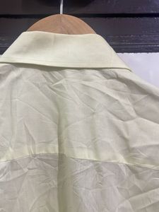 Light Yellow Short Sleeve Shirt