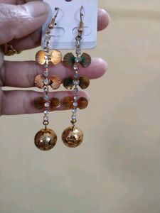 Beautiful Gold Plated Earrings