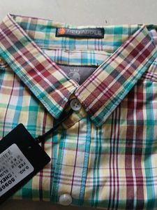 Men's Red Apple Plaid Shirt