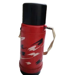 Antique vintage Red Thermos