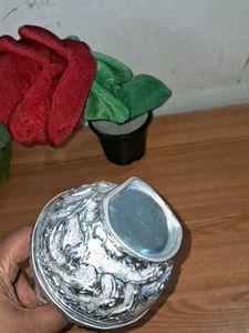 Vintage Silver Vase