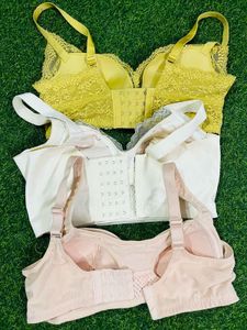 36 size padded Comfortable Bras - Pack of 3