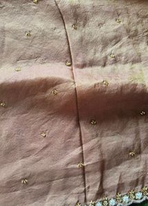 Elegant Brown Embellished dupatta